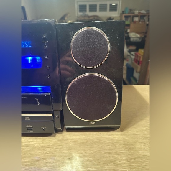 JVC CA-UCLP55B Micro Component System USB iPhone 2011 Clean Sound Rare - Picture 5 of 8